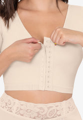 Brasier con mangas en lycra | FPE001