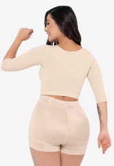 Brasier con mangas en lycra | FPE001