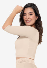 Brasier con mangas en lycra | FPE001
