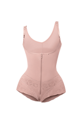 Faja Ariana tipo body con Cierre central Cocoa