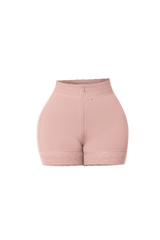 Short Emma cachetero costillero con realce Cocoa
